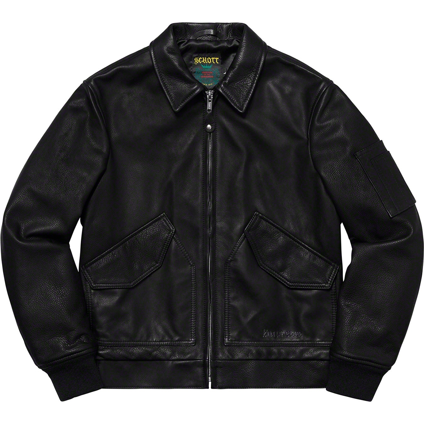 Supreme®/Schott® Leather Tanker Jacket view 7
